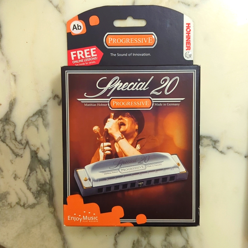 Hohner M560086x Progressive Special 20 Key Ab Harmonica